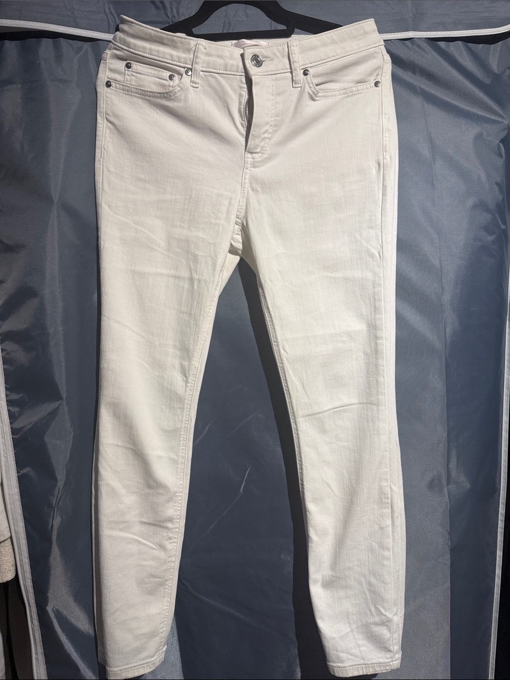 LC Lauren Conrad White Skinny Jeans